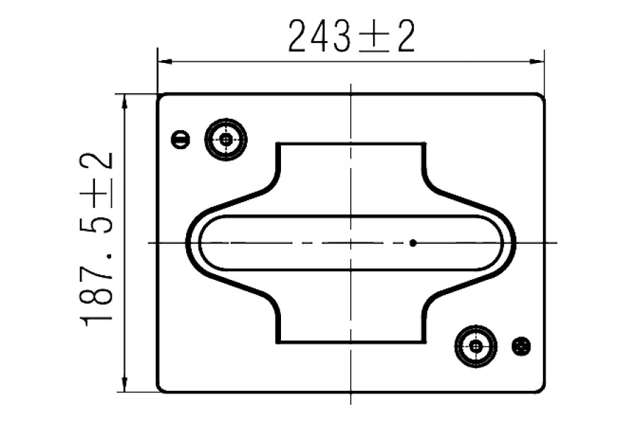 Тяговый аккумулятор WBR EVX6-245C